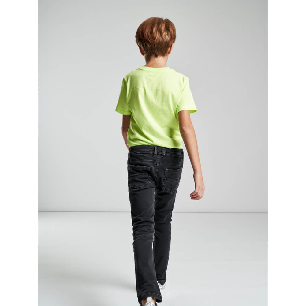 Diesel Boys Black Denim Thommer Jeans