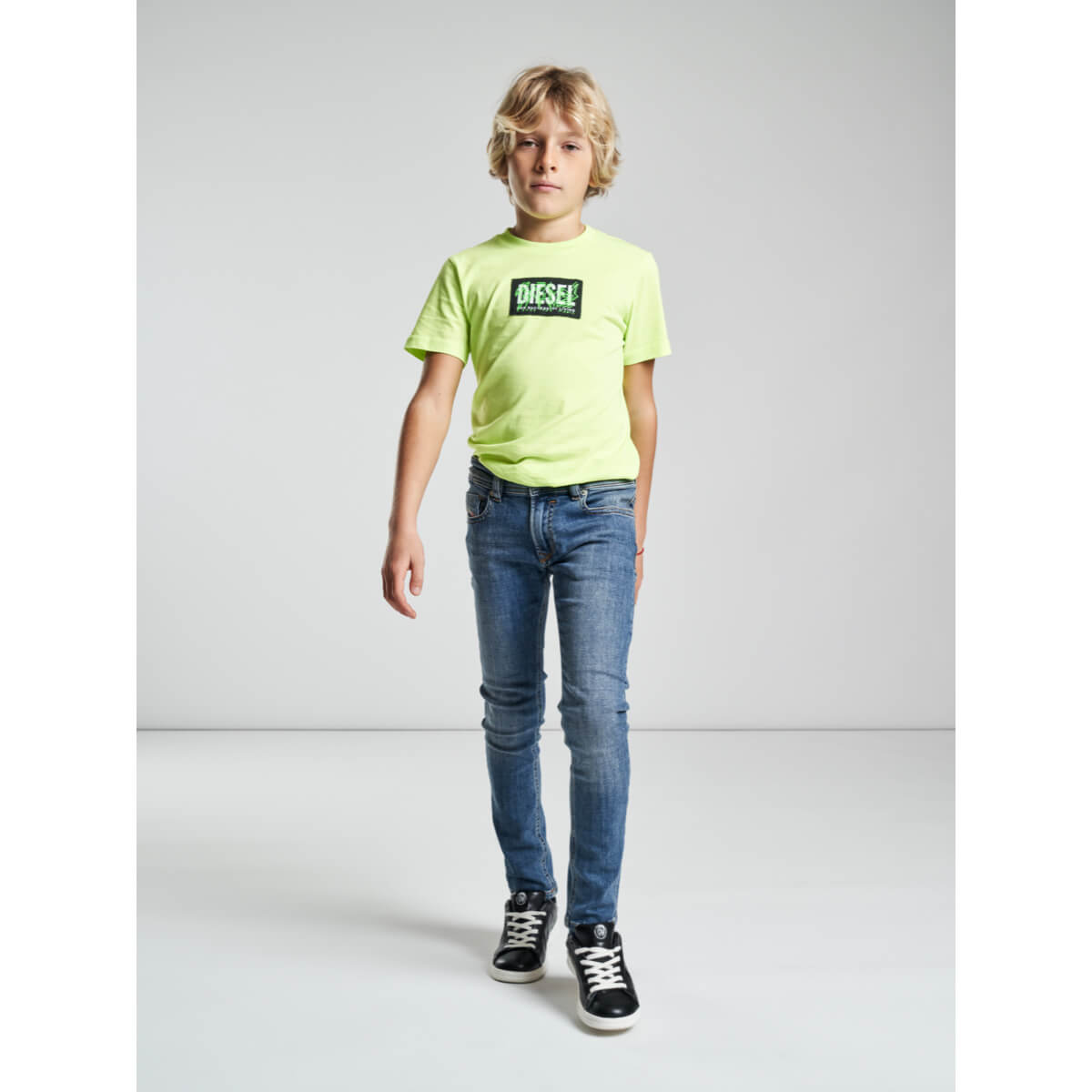 Diesel Boys Blue Denim Jeans