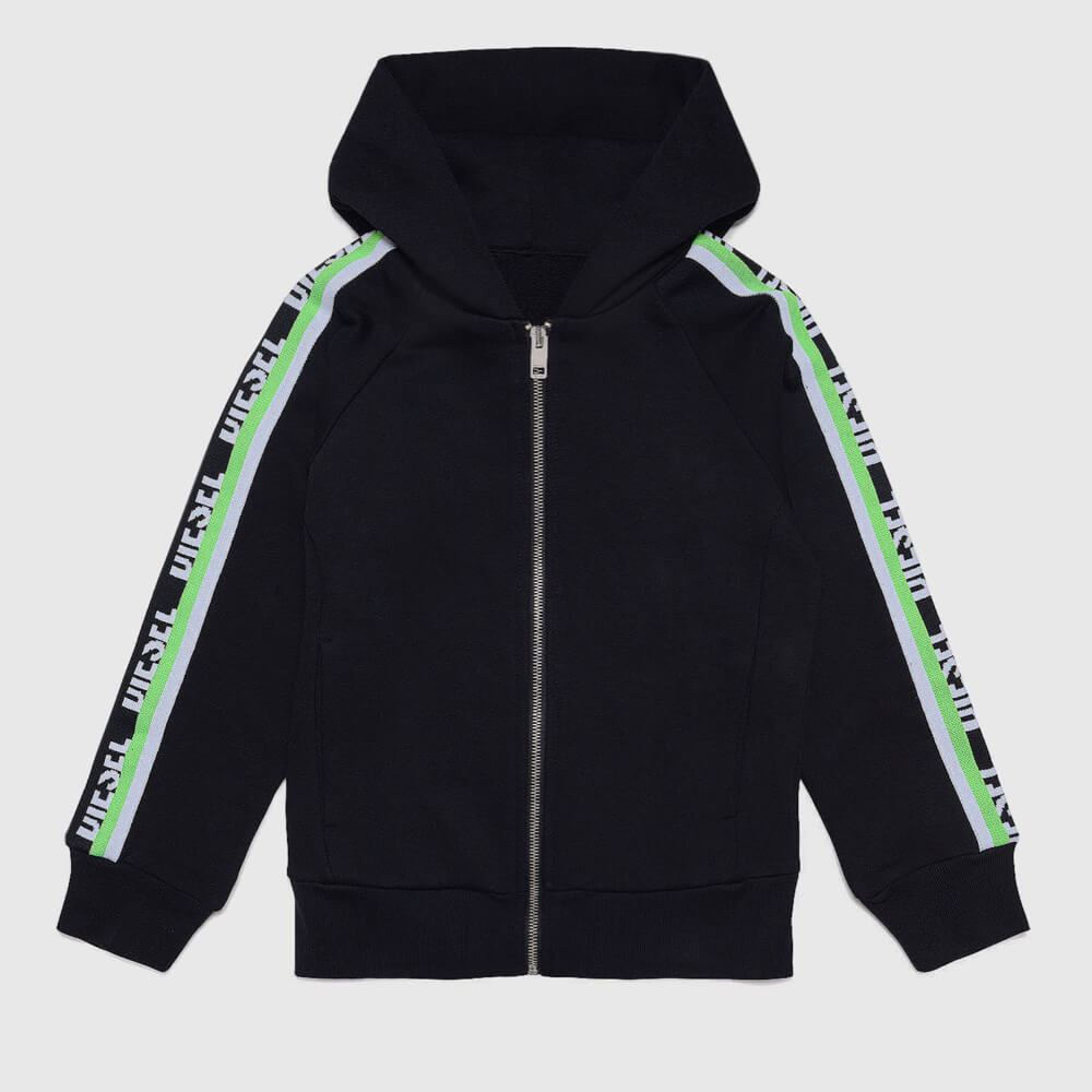 Diesel Boys Black Suittyx-Set Jogger & Sweatshirt Combo