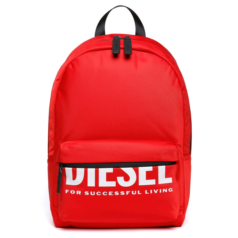 Diesel Boys Red Bold Message Backbold Bags