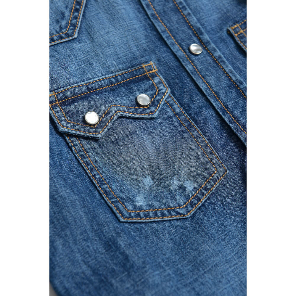 Diesel Boys Blue Cleo Shirts
