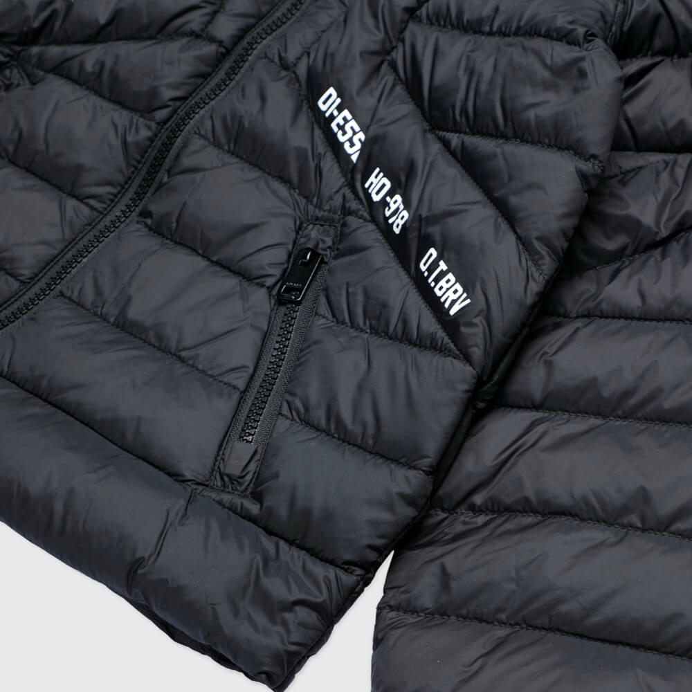 Diesel Boys Black Jdwain Jacket