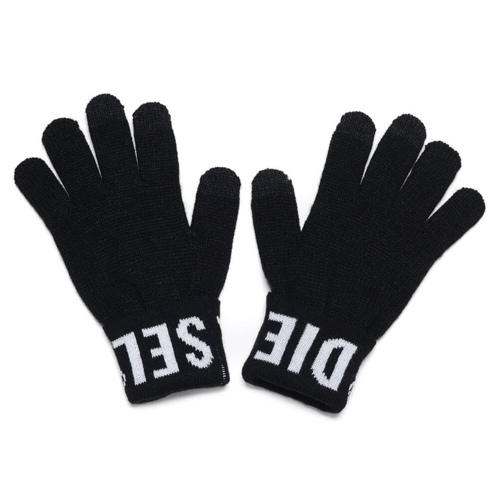 Diesel Boys Black & White NSCREEXY Gloves