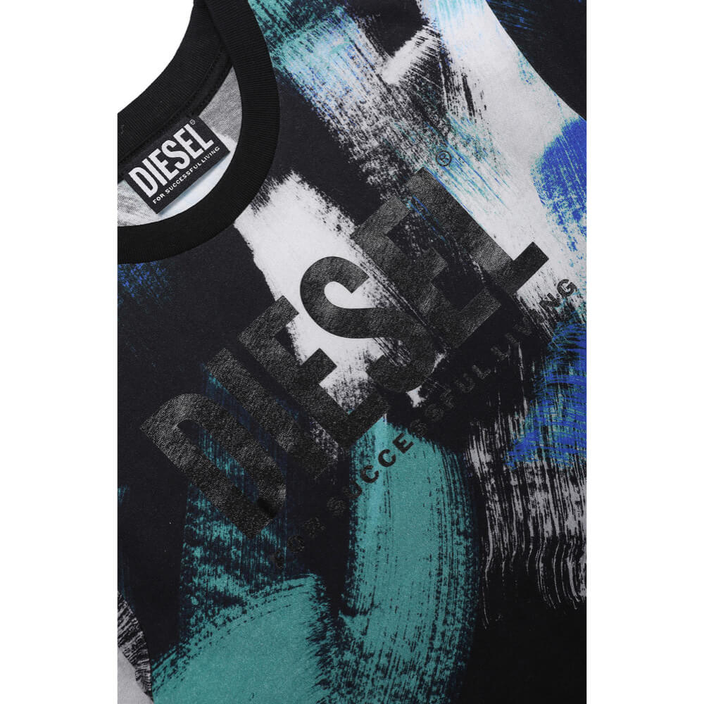 Diesel Boys Multi Over T-Shirt