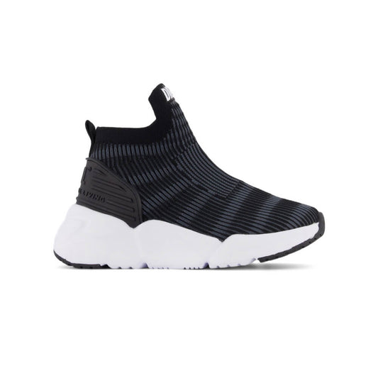 Diesel Boys Black & white S-Millenium Pad Trainers