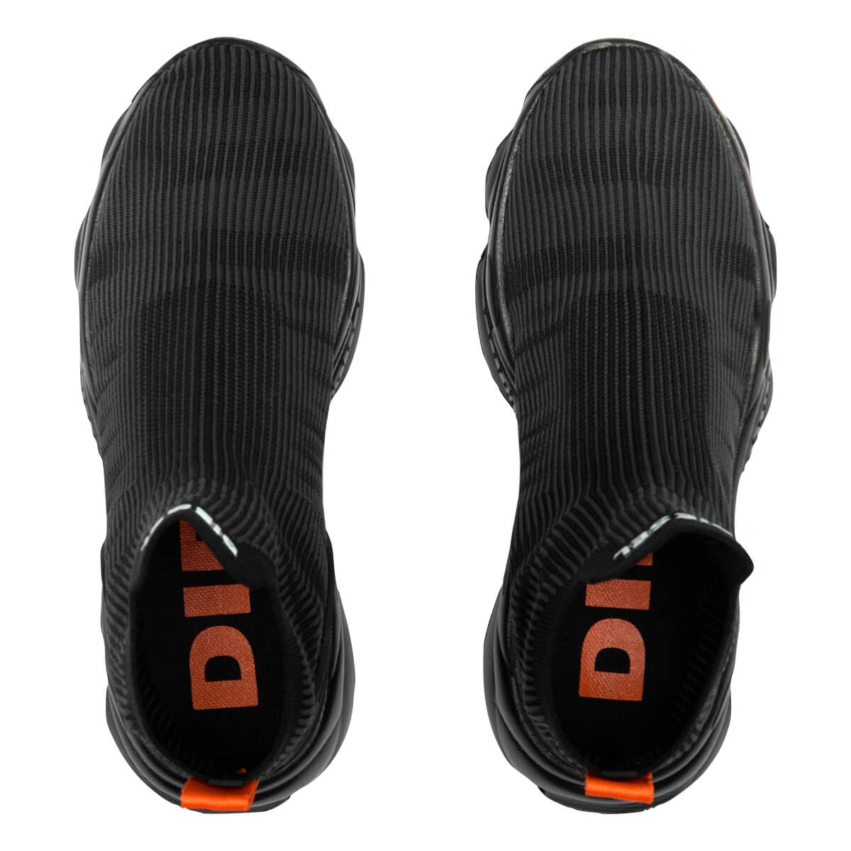 Diesel Boys Black Serendipity Trainers