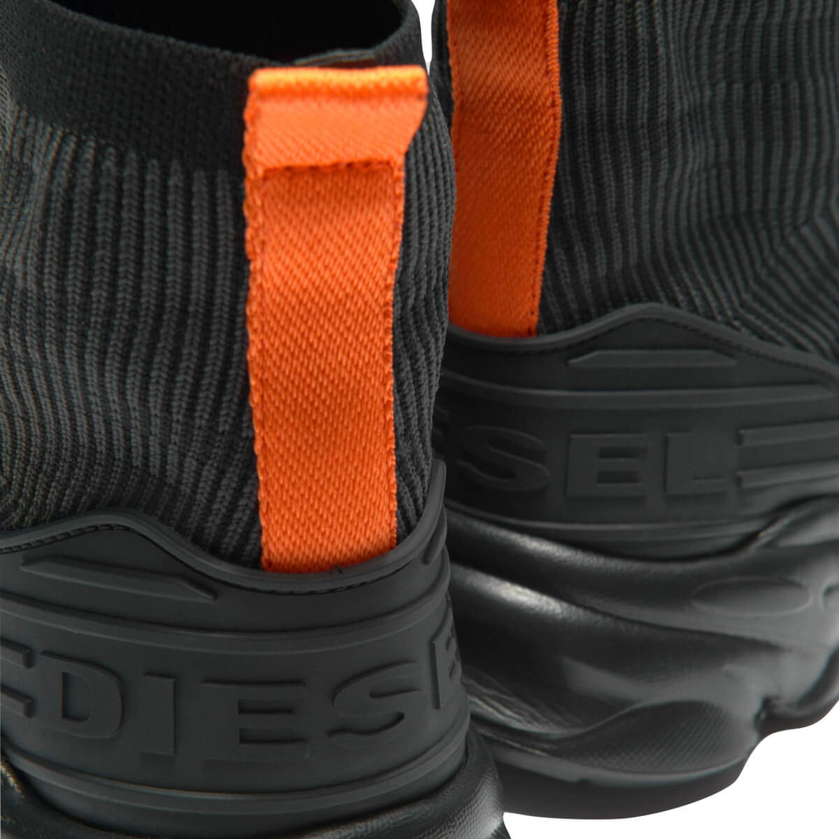 Diesel Boys Black Serendipity Trainers