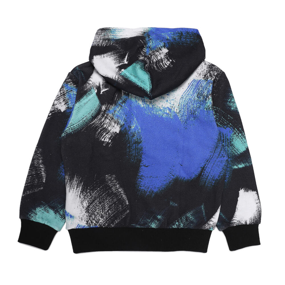 Diesel Boys Multi Shoodrush Over Sweatshirt