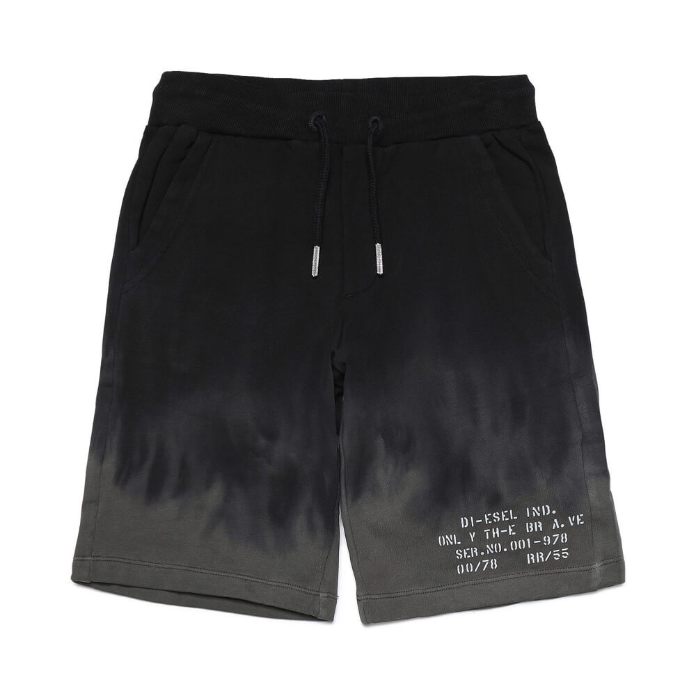 Diesel Boys Black Shorts 