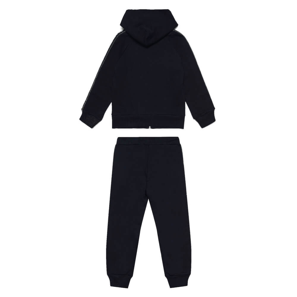 Diesel Boys Black Suittyx-Set Jogger & Sweatshirt Combo