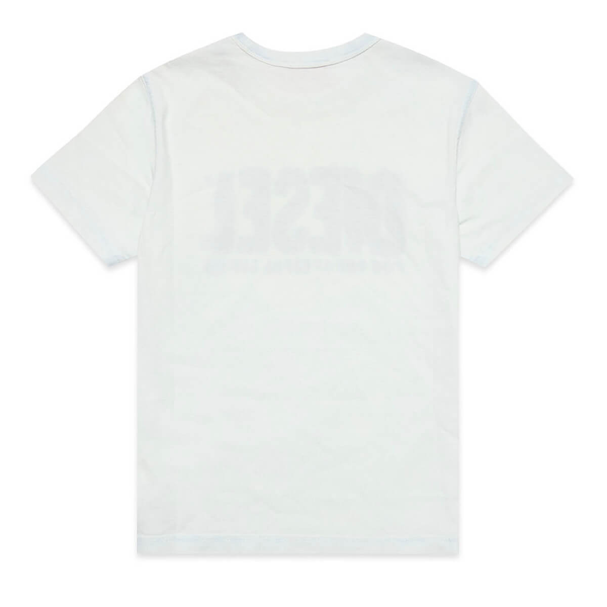 Diesel Boys White Cotton T-Shirt With Logo