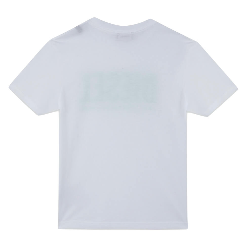 Diesel Boys Green Tjustlogo T-Shirt