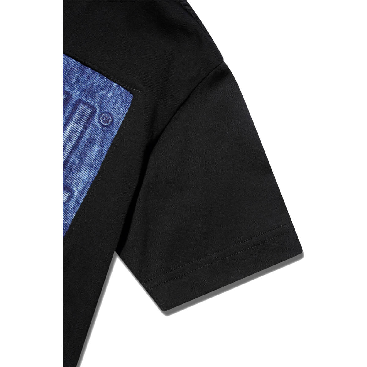 Diesel Boys Black Twanny Over T-Shirt With Logo