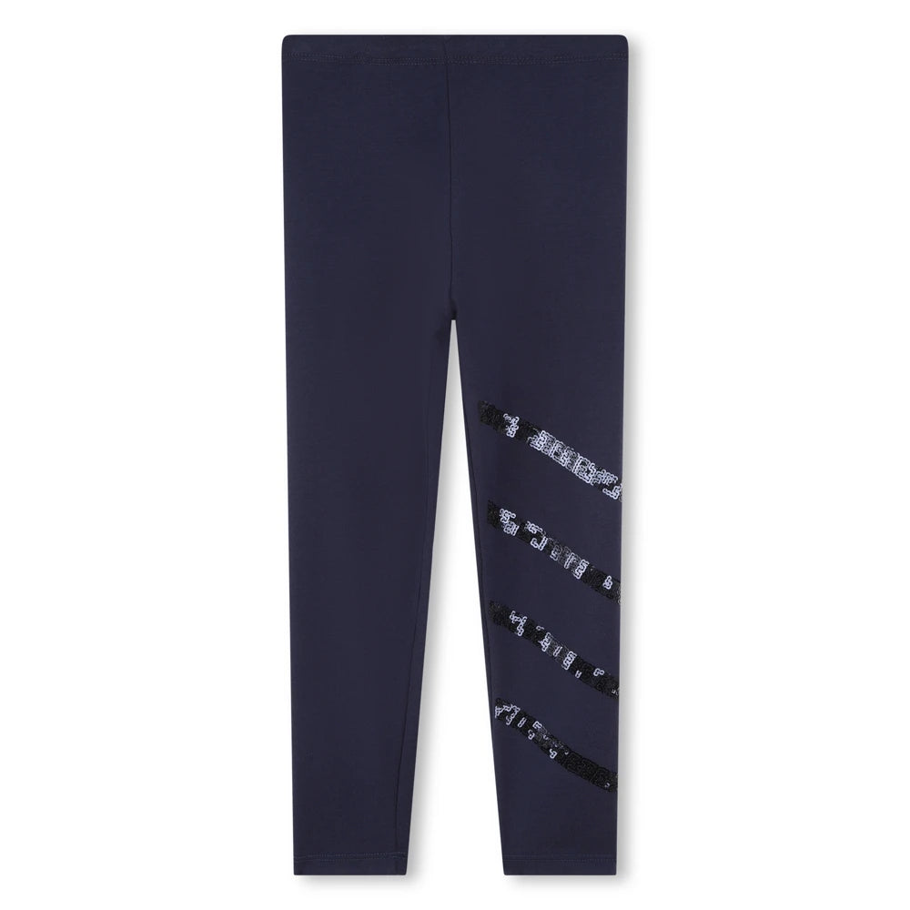 Billieblush Girls Navy Leggings