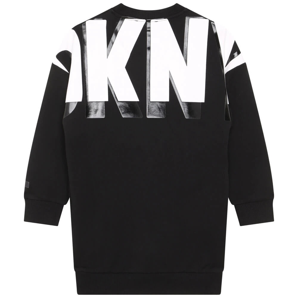 DKNY Kids, Girls Sleeve Dress, Black