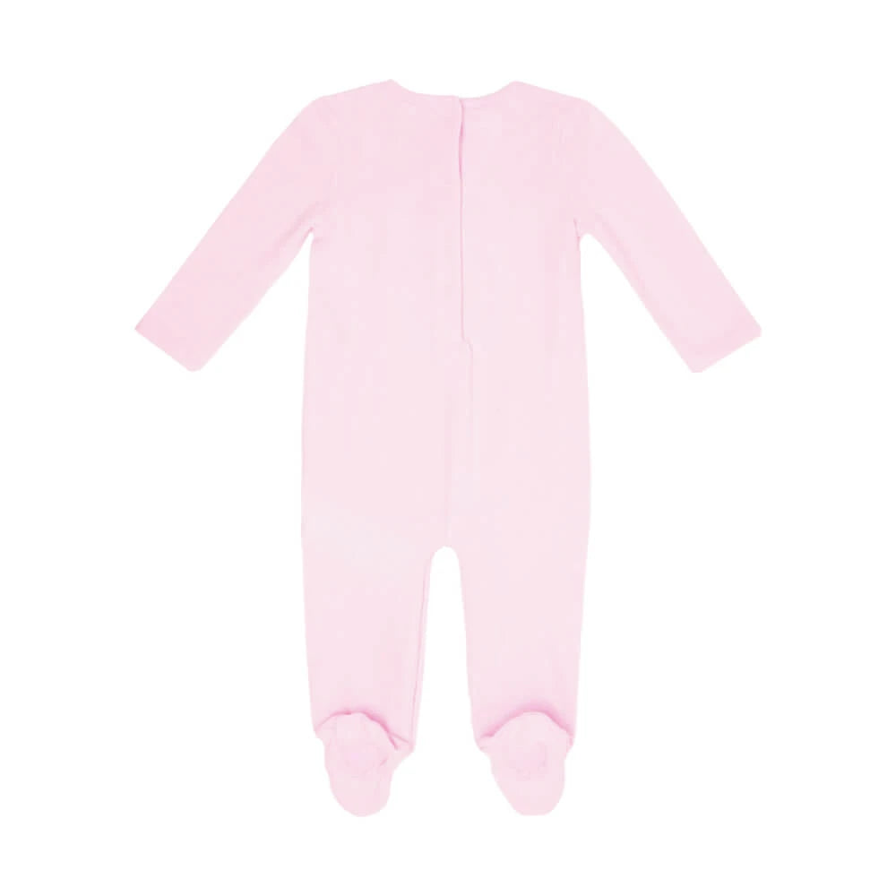 Guess Baby Girls Pink Stretch Jersey Babysuit