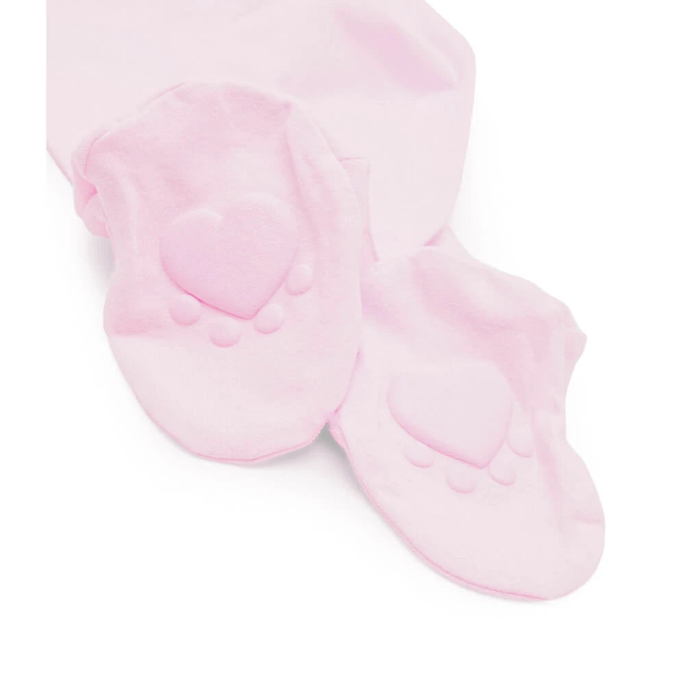 Guess Baby Girls Pink Stretch Jersey Babysuit