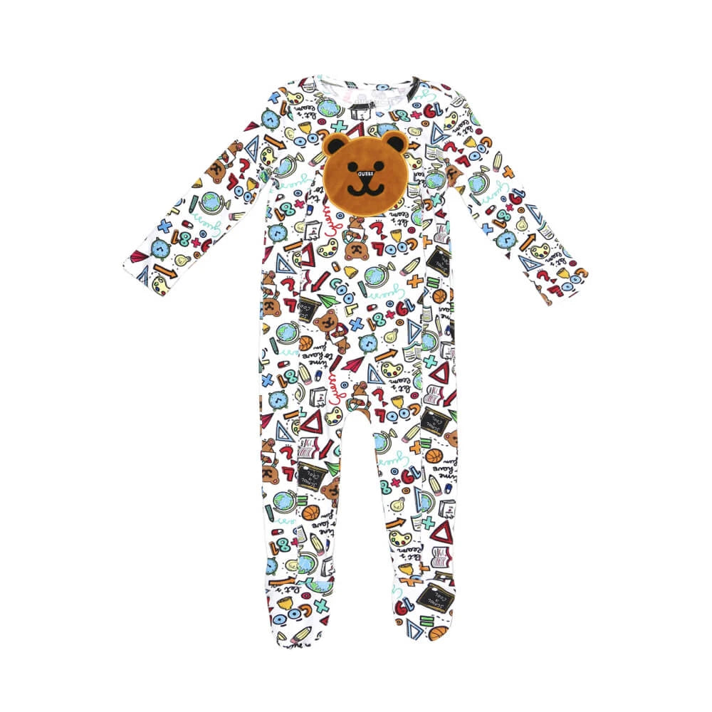 Guess Unisex Multi Interlock Babysuit
