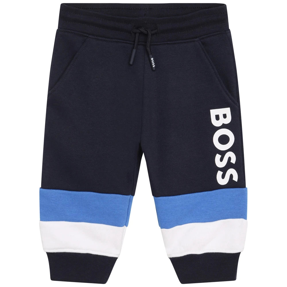 Boss Kidswear Baby Boys Navy Jogging Bottoms