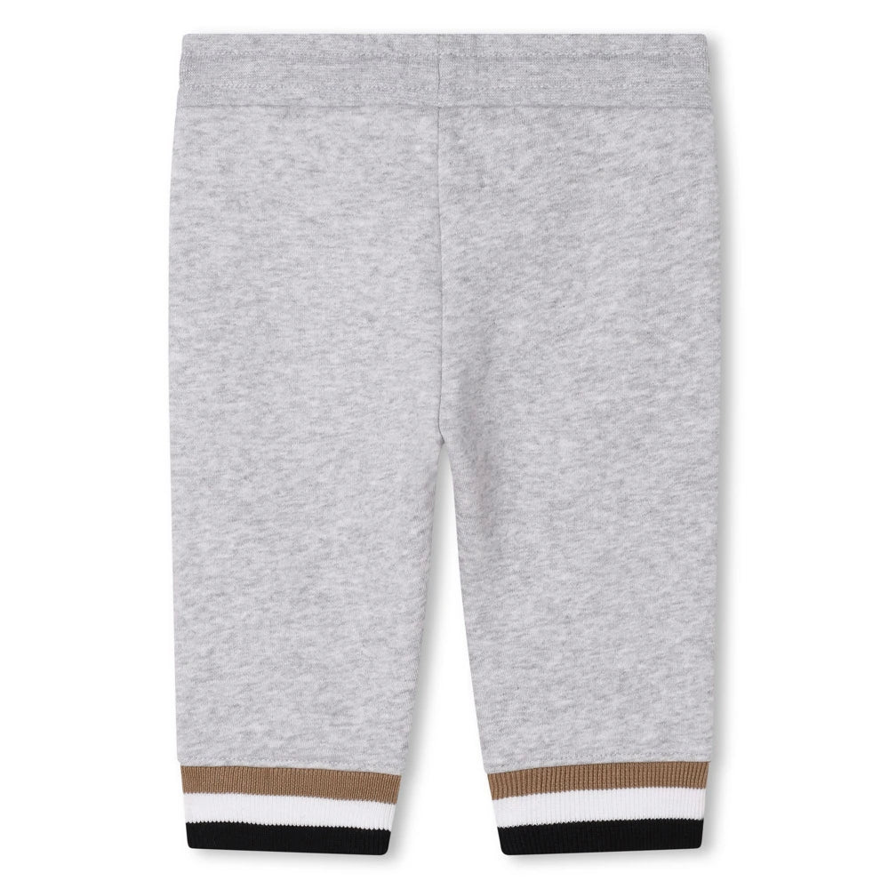 Boss Kidswear Baby Boys Chine Grey Hoodie & Jogger Set