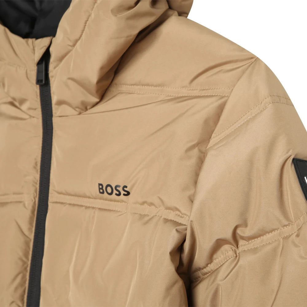 Boss Kidswear Boys Stone Puffer Jacket