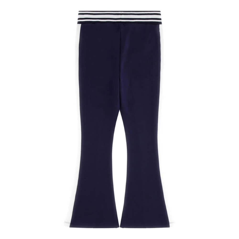Guess Girls Navy & White Punto Milano Pants