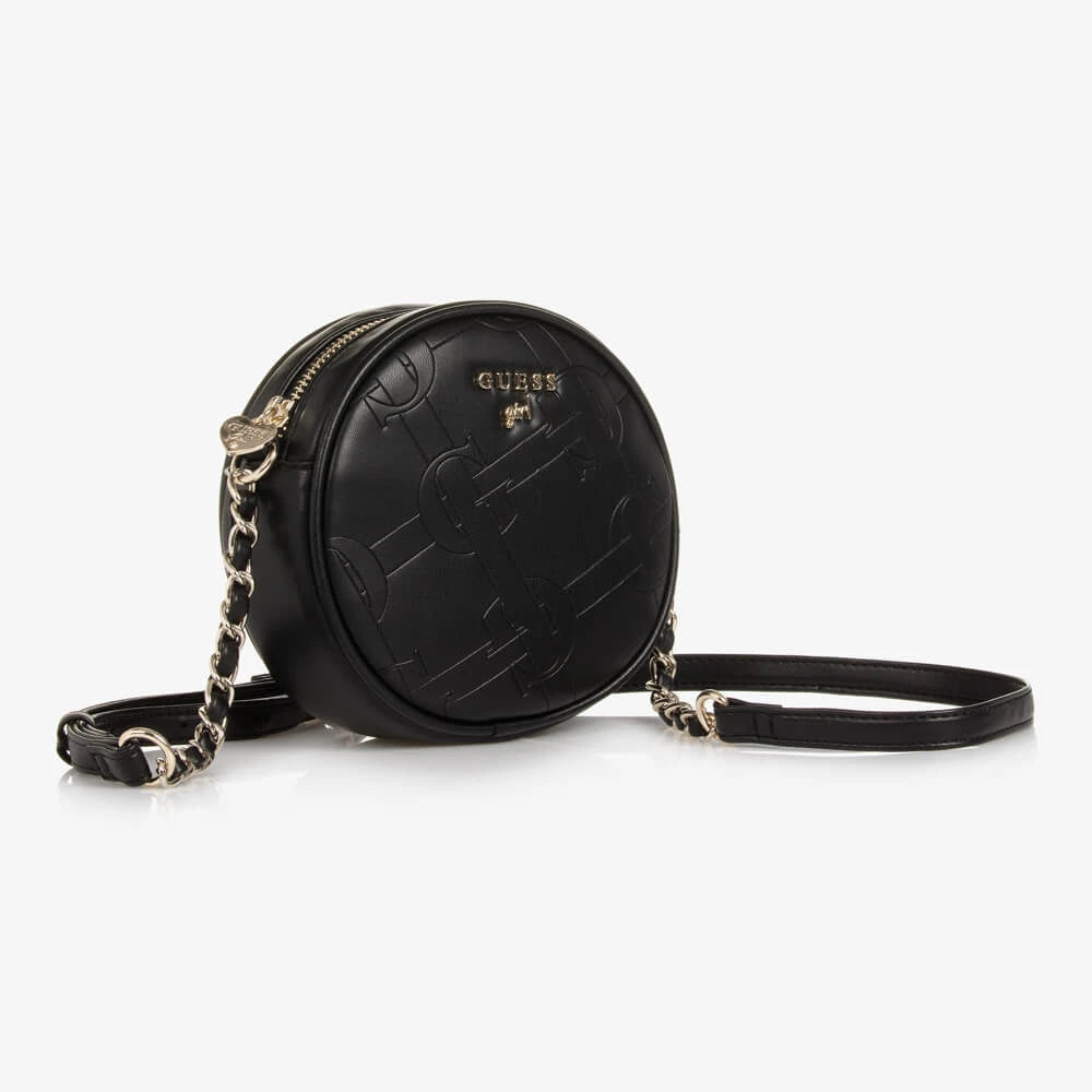 Guess Girls Black Mini Crossbody Bag