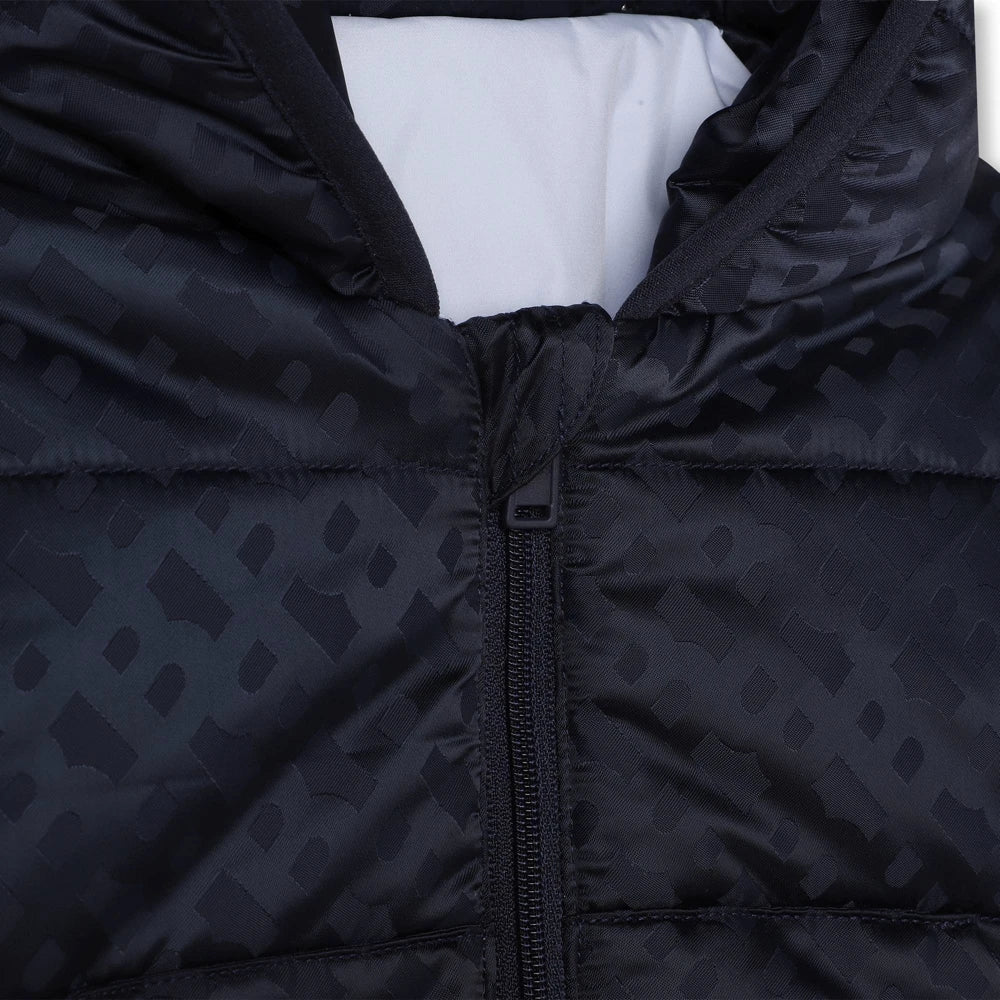 Boss Kidswear Baby Boys Navy Reversible Puffer Jacket