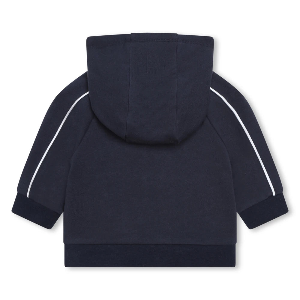 Boss Kidswear Baby Boys Navy T-Shirt Joggers and Cardigan Set