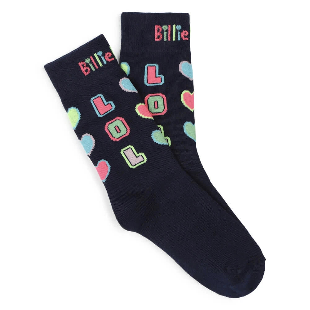 Billieblush Girls Navy Socks