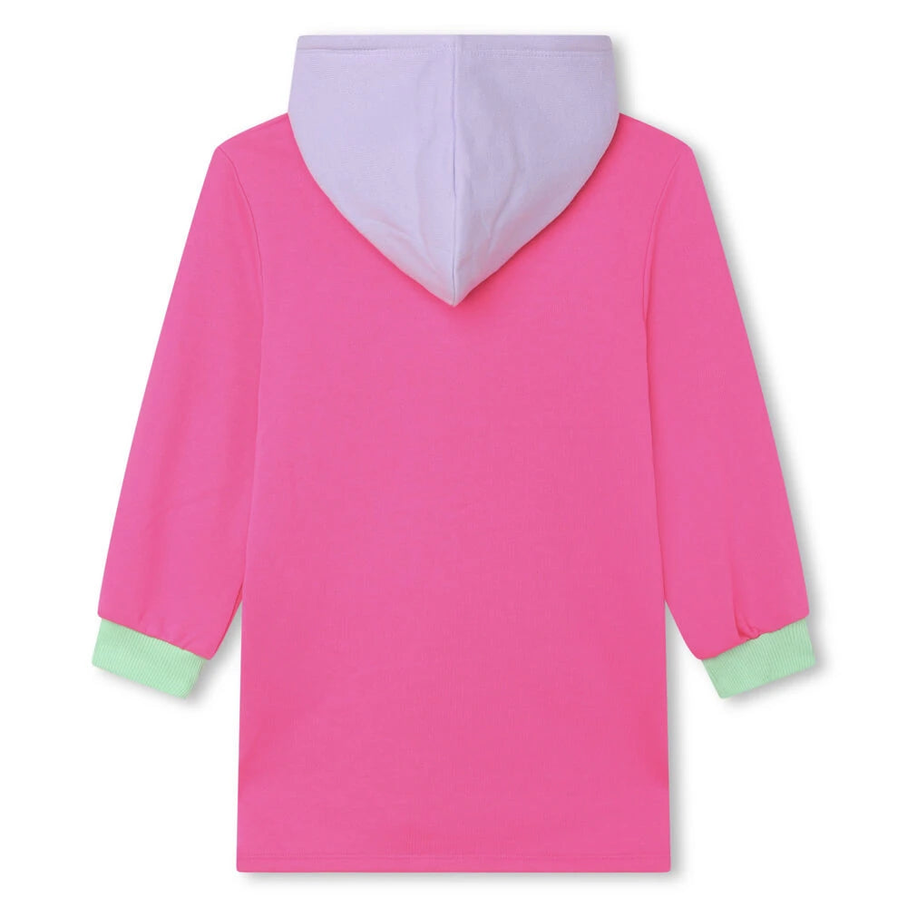 Billieblush Girls Pink Hooded Dress