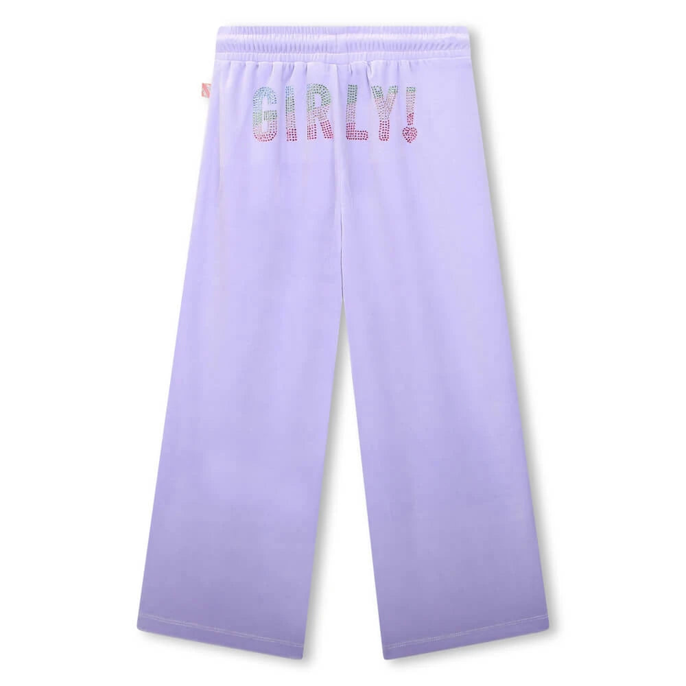 Billieblush Girls Lilac Jogging Bottoms