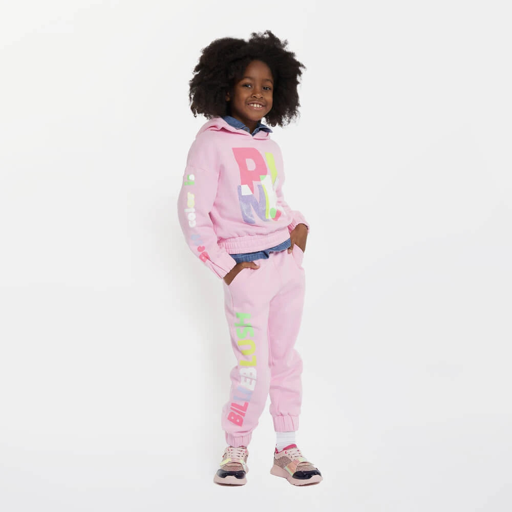 Billieblush Girls Pink Jogging Bottoms