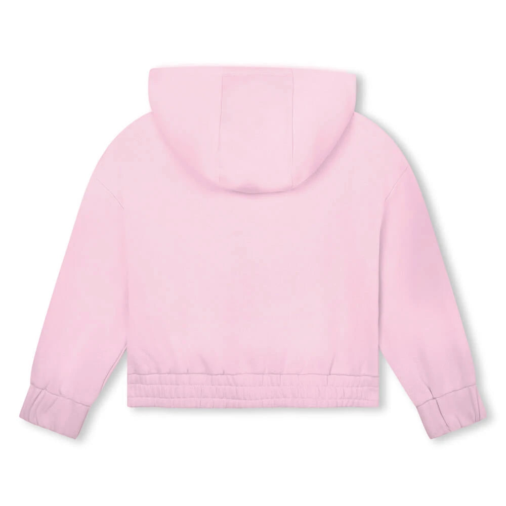 Billieblush Girls Pink Hooded Sweatshirt