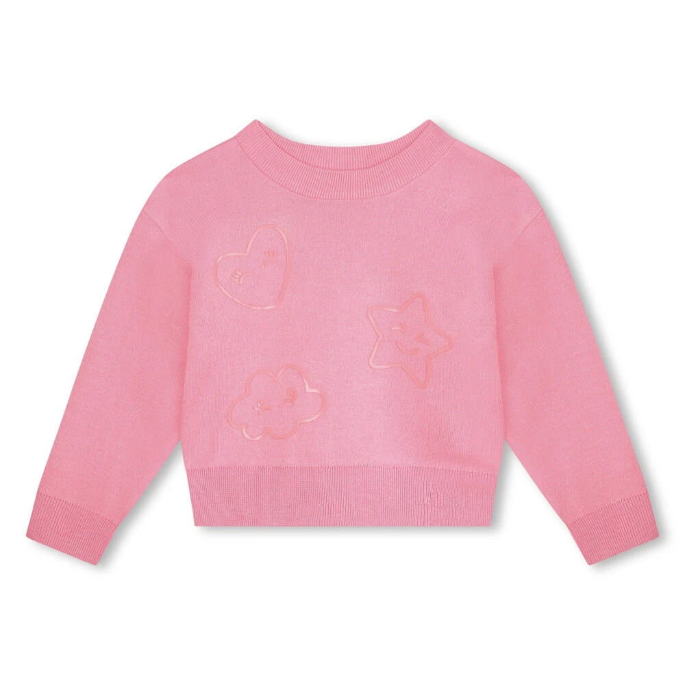 Billieblush Girls Pink Pullover
