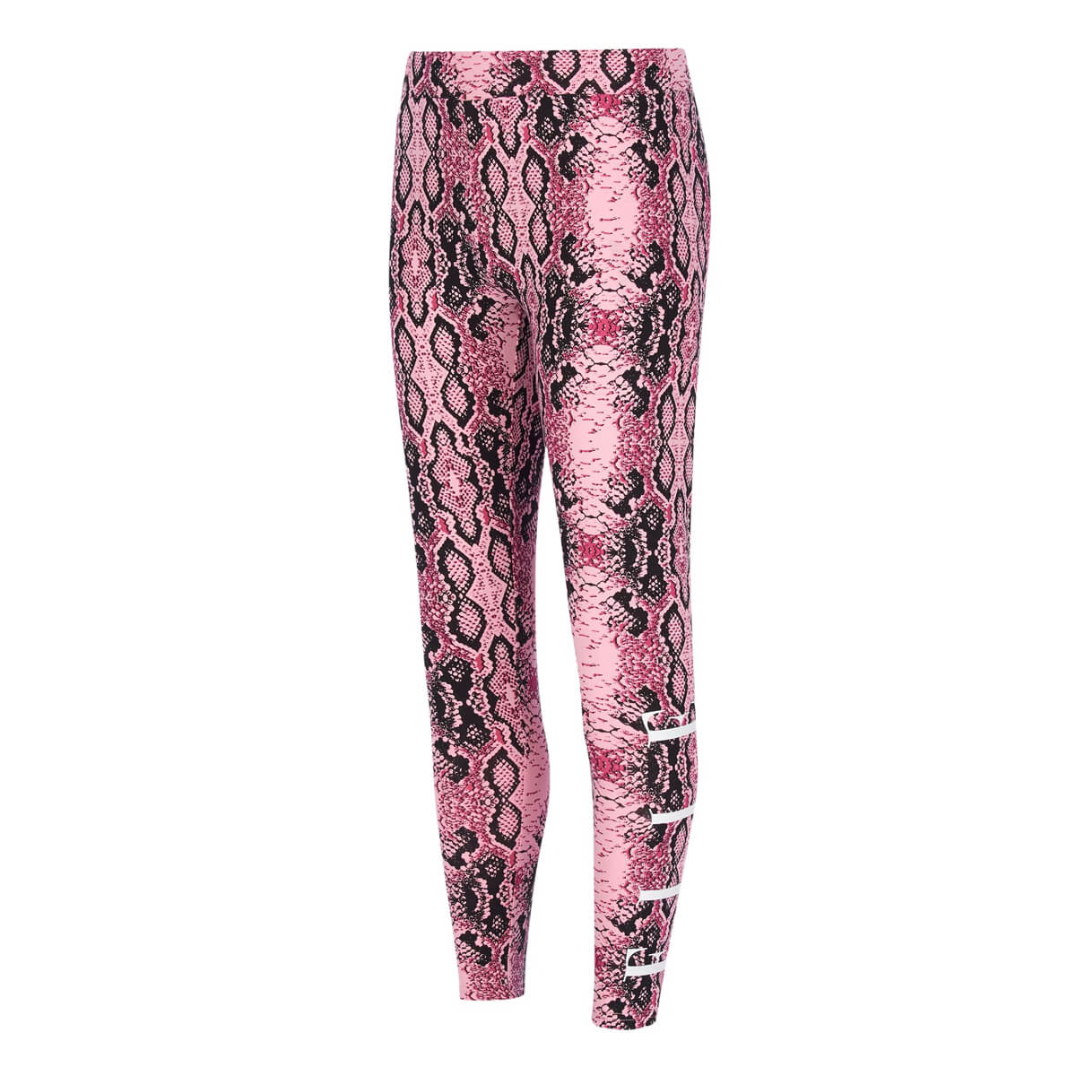Elle Girls Pink Snake Leggings
