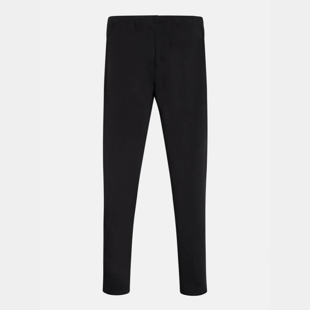 Guess Girls Jet Black With Side Logo Leggings