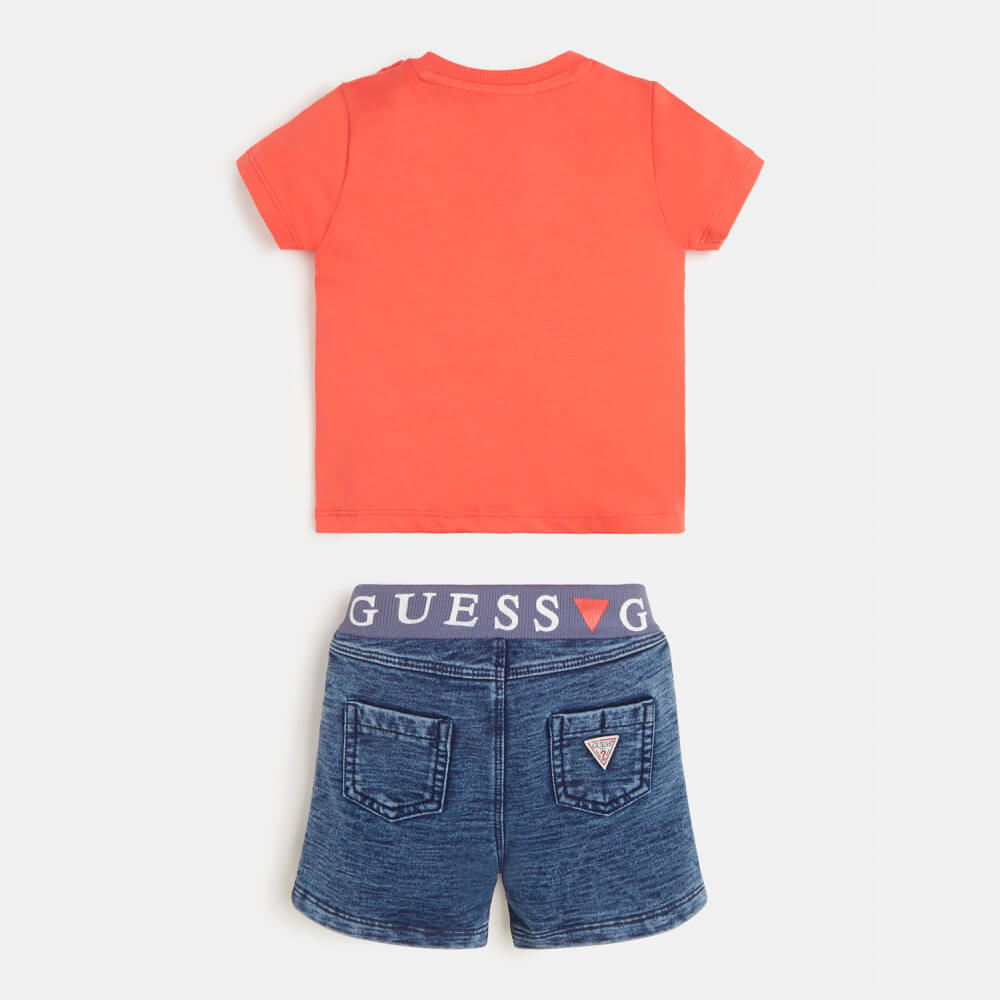 Guess Baby Boys T-Shirt And Shorts Combo Set