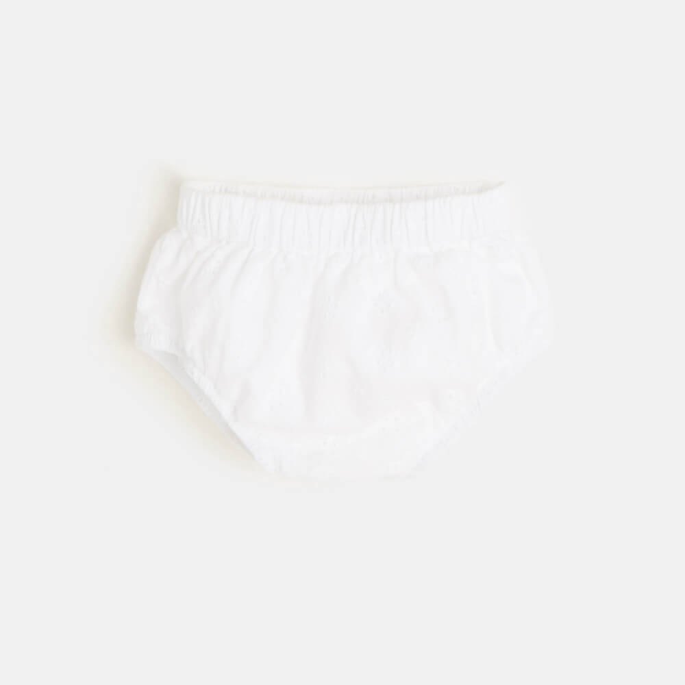 Guess Baby Girls Blue, White & Yellow Dress With Panties Combo Set