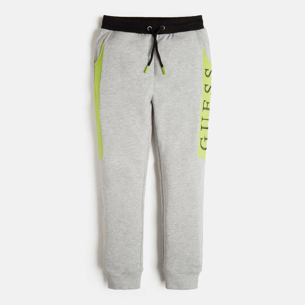 Guess Boys Grey, Black & Green Joggers