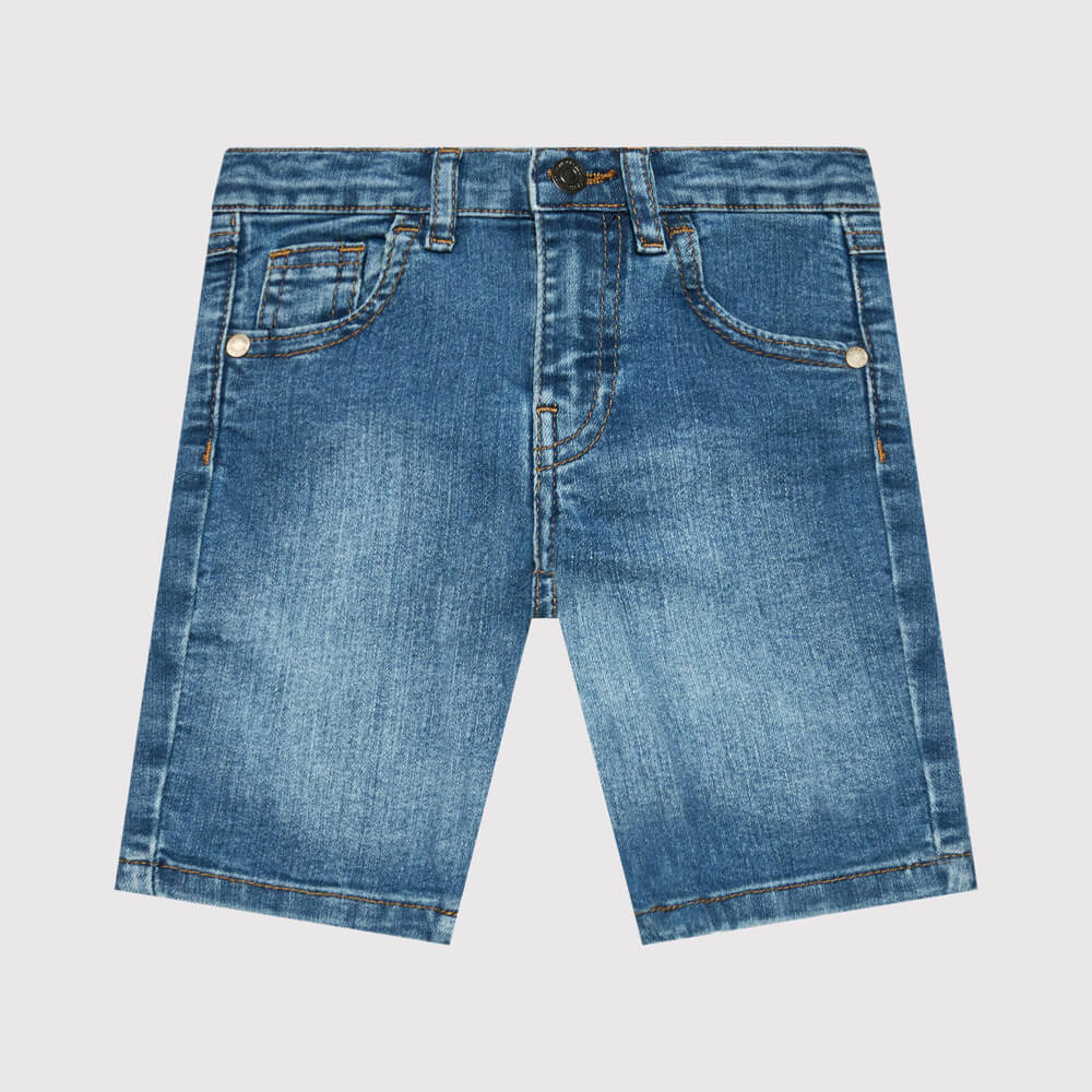 Guess Boys Navy Denim Shorts Core