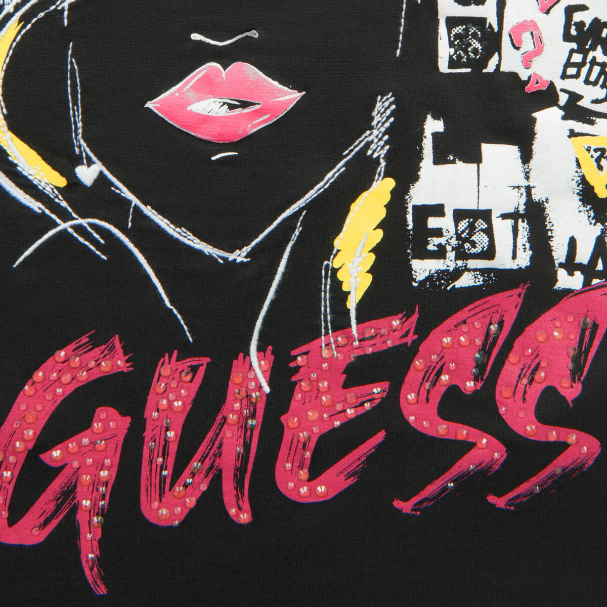 Guess Girls Black Icon T-Shirt
