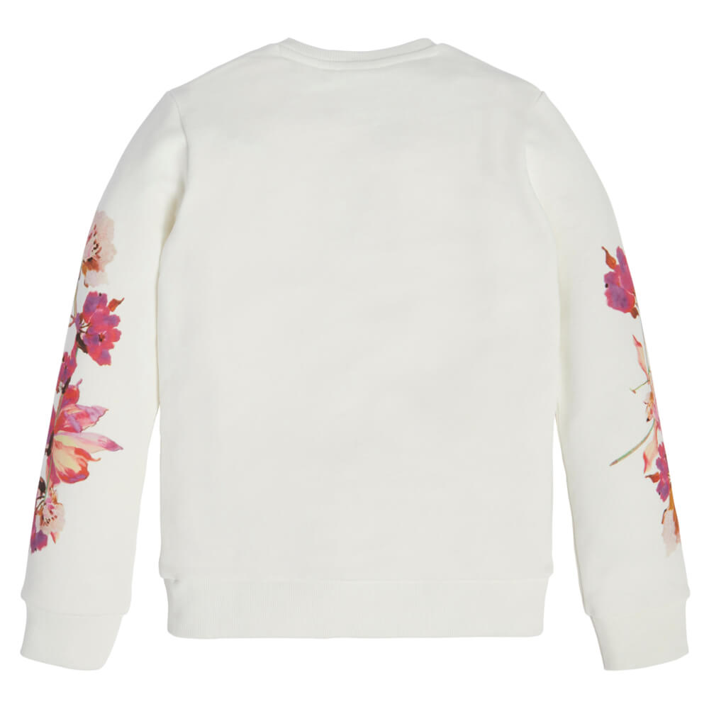 Guess Girls White Active Top