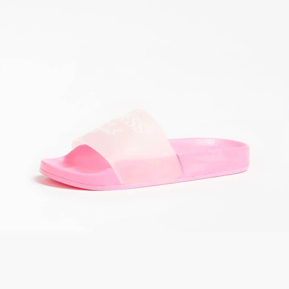 Guess Girls Pink Dina Sliders