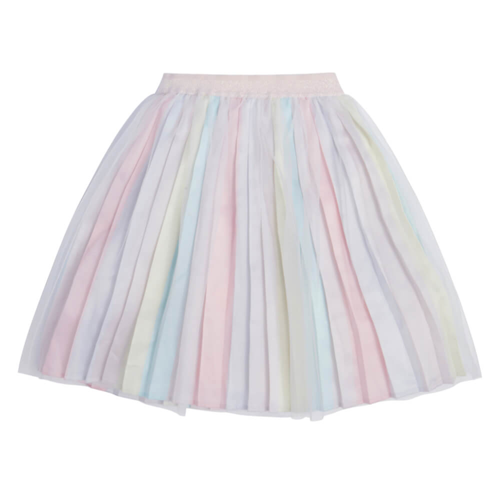 Guess Girls Multi-colour Pleated Skirt