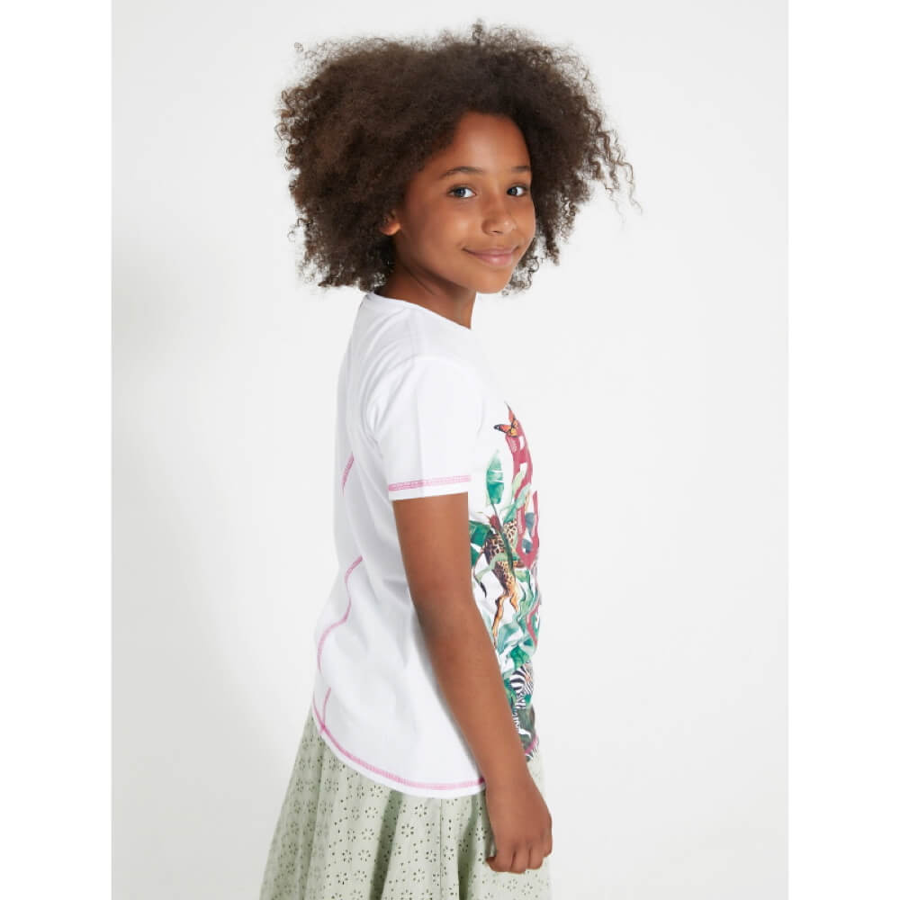 Guess Girls White Tunique T-Shirt