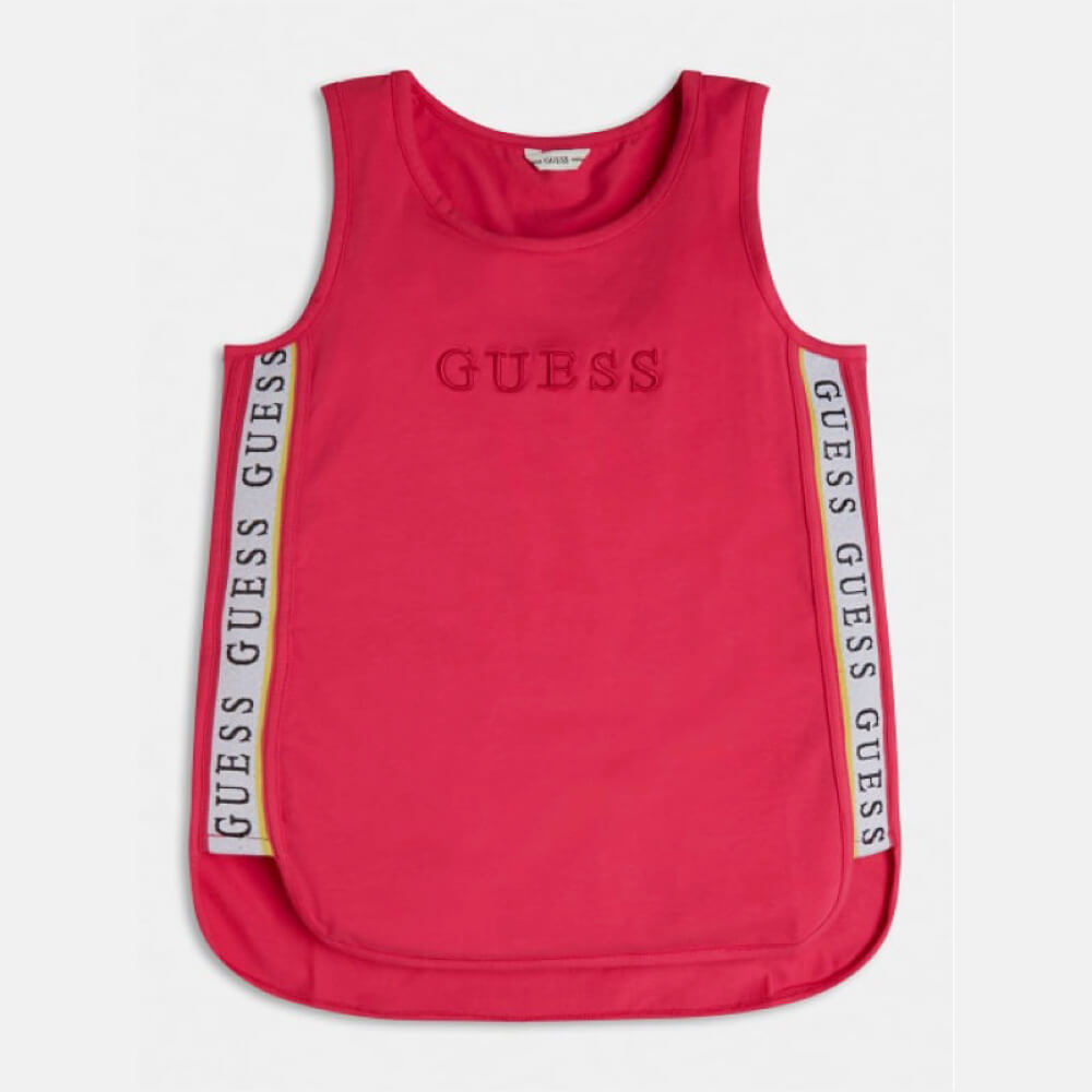 Guess Girls Pink Sleevless T-Shirt