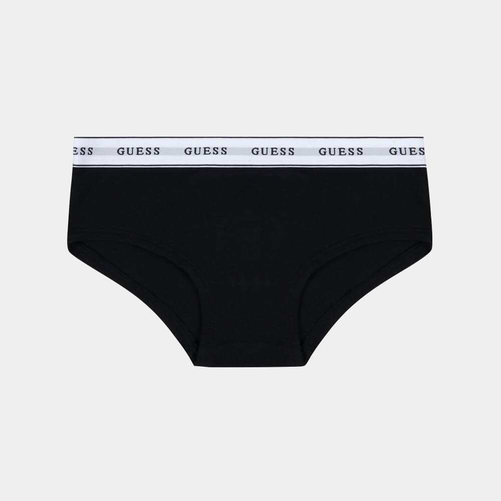 Guess Girls White & Black Combo Pack of 2 Briefs