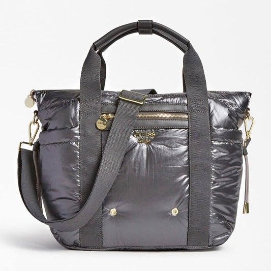 Guess Unisex Black Babys Changing Bag With Mat