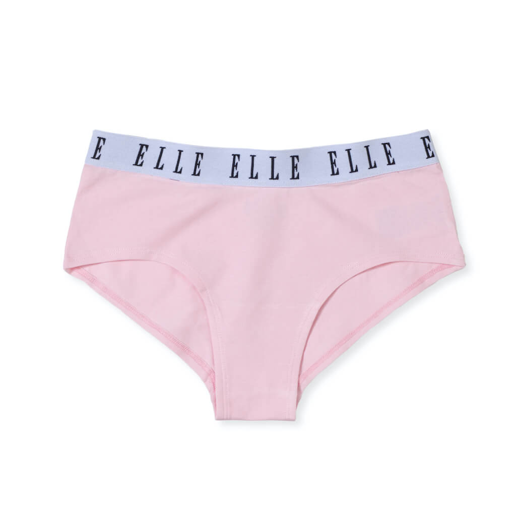 Elle Girls Bright White Hipster Style 3-Pack Briefs